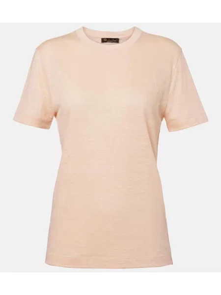 Tricou Loro Piana de in portocaliu