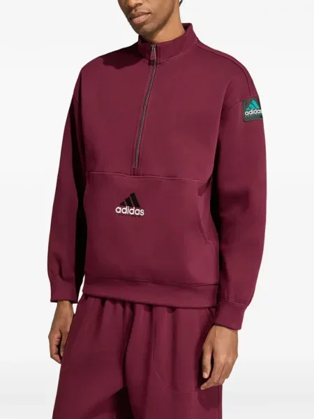 Hanorac Adidas cu autograf cu dungi alergare galben