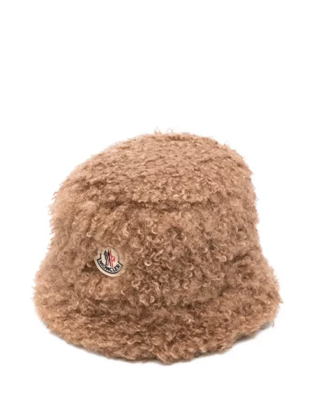 Medvjedić šešir Moncler smeđa