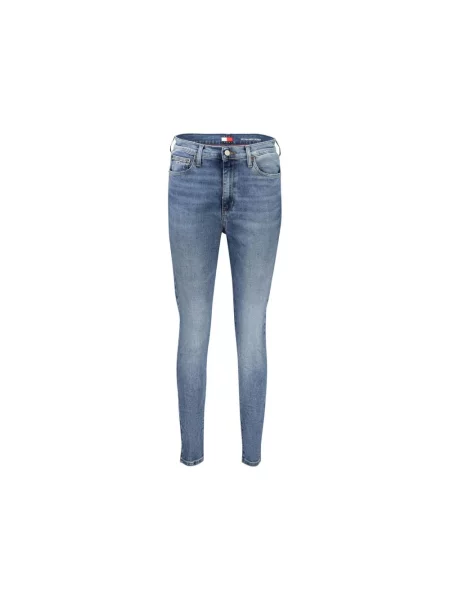 Skinny jeansy skinny Tommy Hilfiger Sylvia niebieskie