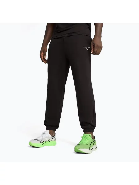 Pantaloni pentru bărbați PUMA Hyrox Fleece black negru