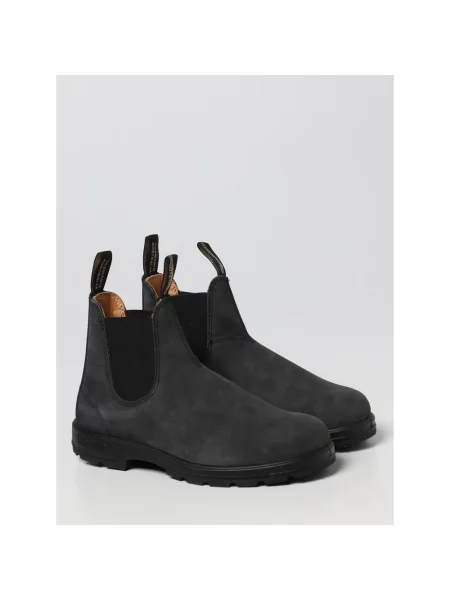 Blundstone Chelsea Boots Rustic Black Unisex Obuwie Blundstone Czarny Size: 7 szare