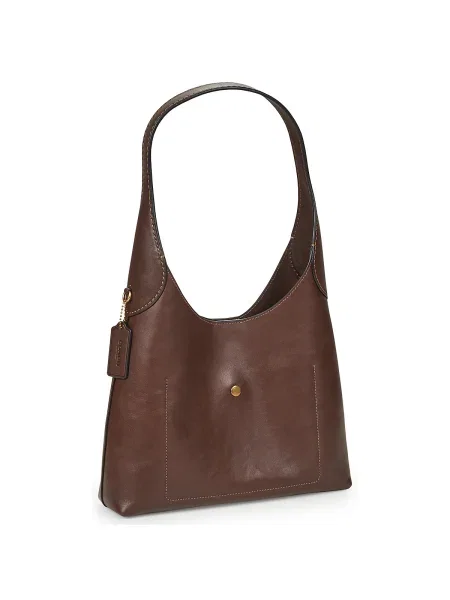 Geanta hobo Coach din piele maro