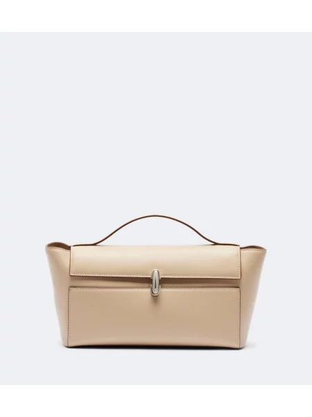 Top Savette din piele bej