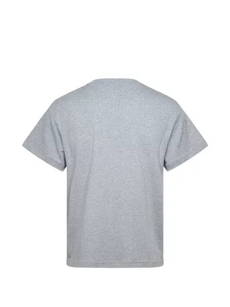 Tricou Jil Sander cu broderie gri