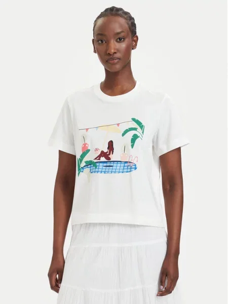 Тениска Vero Moda бяло