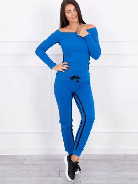 Анцуг Kesi на райета синьо