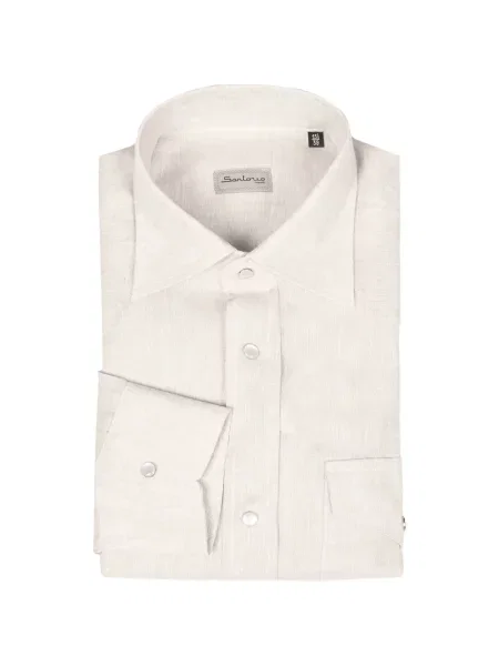 Риза Sartorio Napoli джобове с копчета