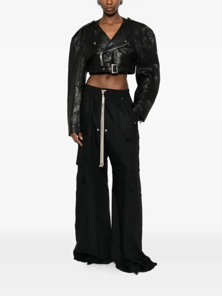 Geacă Rick Owens biker negru