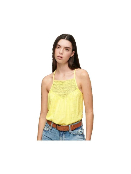 Top Superdry galben