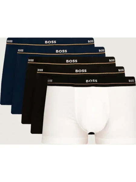 BOSS BLACK Chiloți boxer Trunk 5P Essential negru