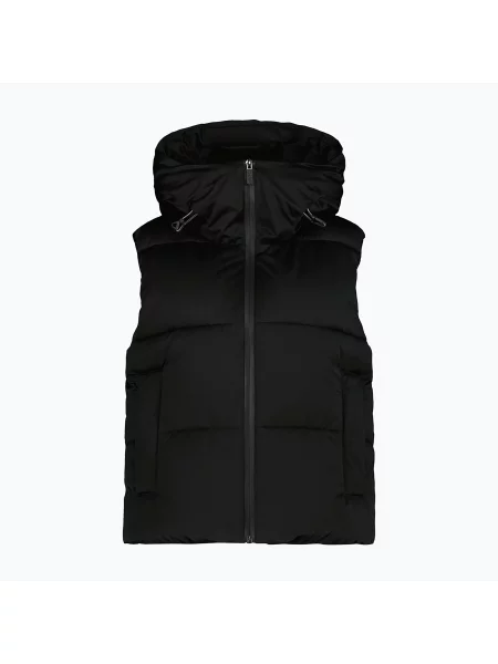 Дамски елек CMP Fix Hood nero черно