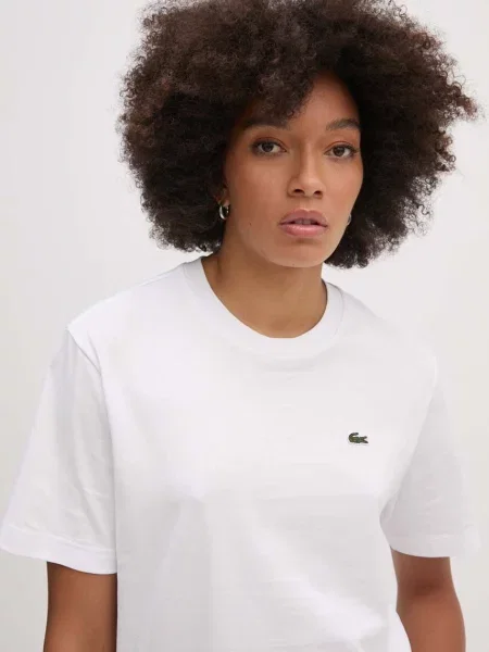 Majica Lacoste za žene bijela