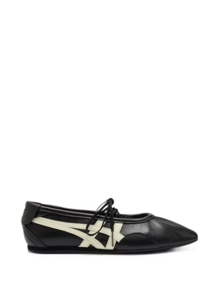 Balerini Onitsuka Tiger cu dungi de tigru negru