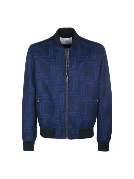 Kurtka bomber Bally niebieski