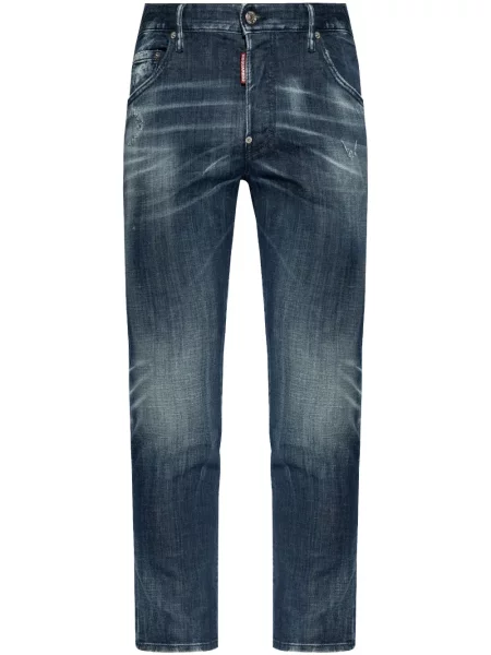 Skinny fit traperice Dsquared2 plava