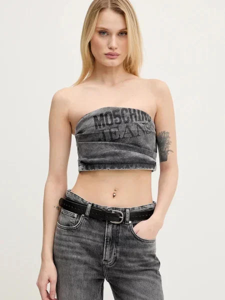 Top Moschino Jeans szary
