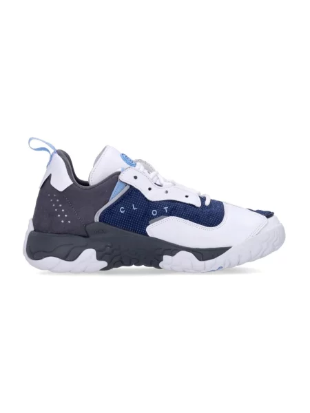 Sneakersy Jordan React niebieskie