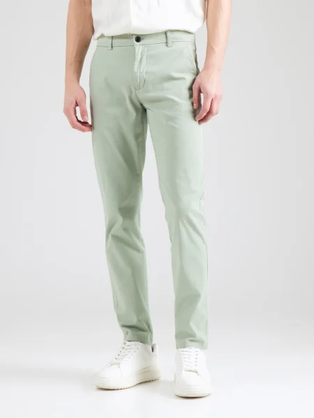 Lindbergh Pantaloni eleganți Superflex deschis verde