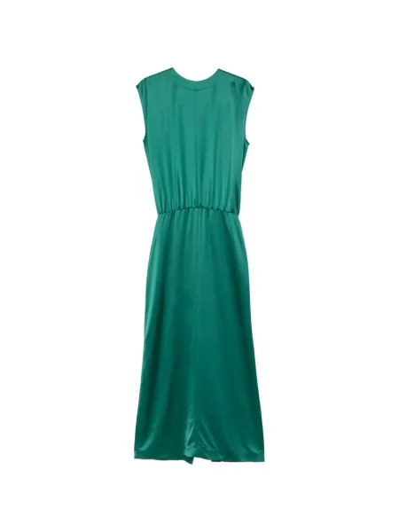 Rochie Ami Paris fără mâneci verde