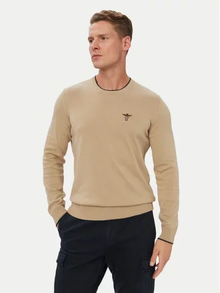 Aeronautica Militare Pulover bež