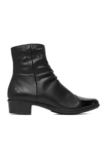 Botine Rieker negru