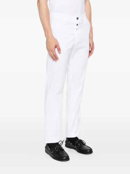 Pantaloni Jacob Cohën alb