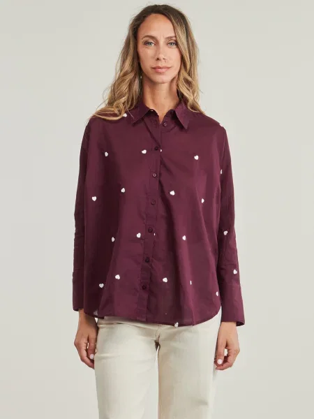 Bluza Only bordo