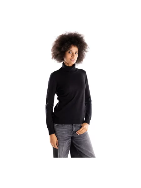 Sweter z golfem H2o czarny