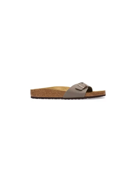 Birkenstock klapki Madrid Birkibuc szare
