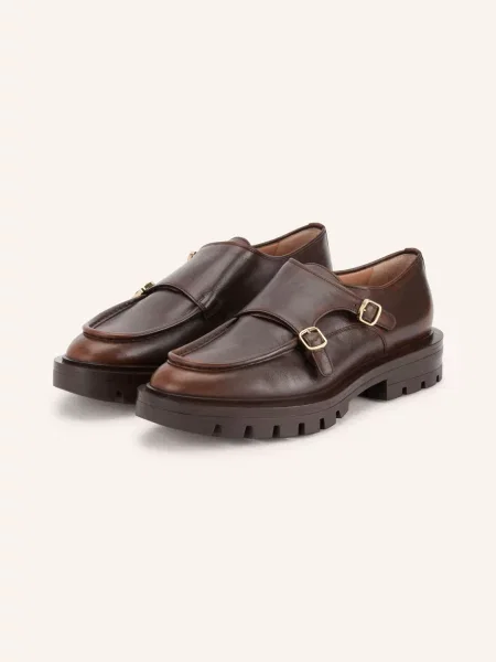 Polobotky Santoni hnědé
