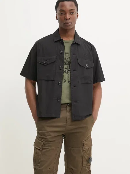 C.P. Company camasa din negru
