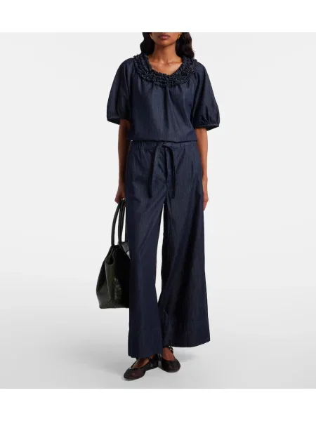 Blugi cu picior larg 's Max Mara albastru