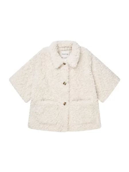 Sztuczne futro kurtka Munthe beżowa