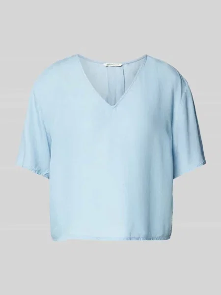 Bluzka o luźnym kroju z lyocellu Tom Tailor Denim