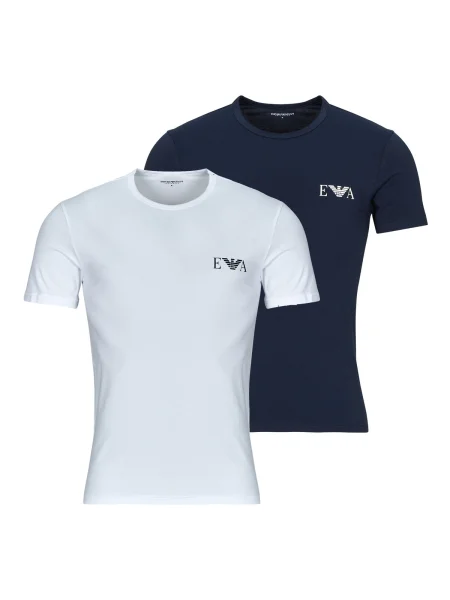 Tričko Emporio Armani modrá