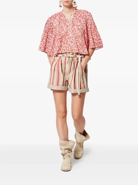 Pantaloni scurți Marant Etoile roșu