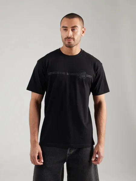 Santa Cruz Tricou gri închis negru