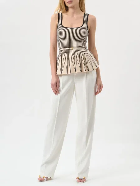 Топ Elisabetta Franchi бежевый