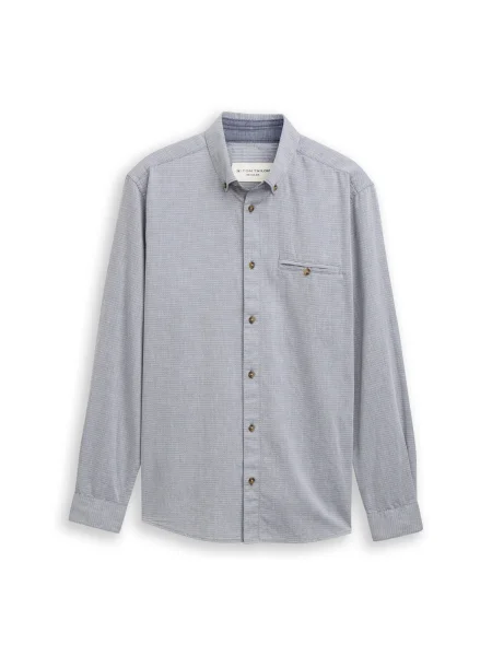 TOM TAILOR Cămașă deschis albastru