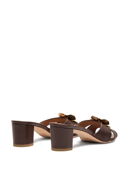 Sandale Malone Souliers cu model floral maro