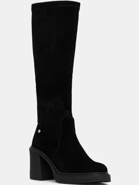 GOE cizme cu drept izolare usoara BLACK negru