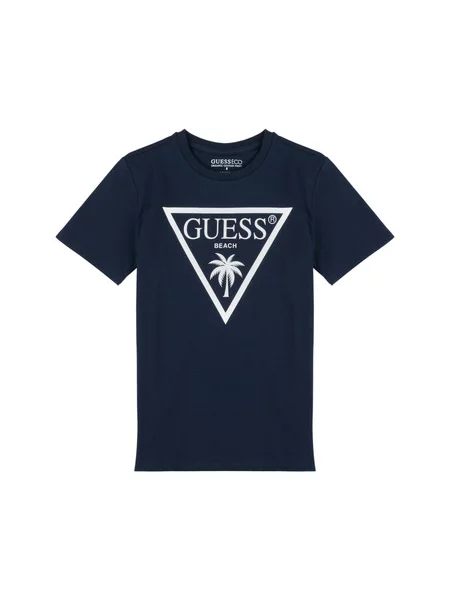 Guess Majica Mornarsko modra