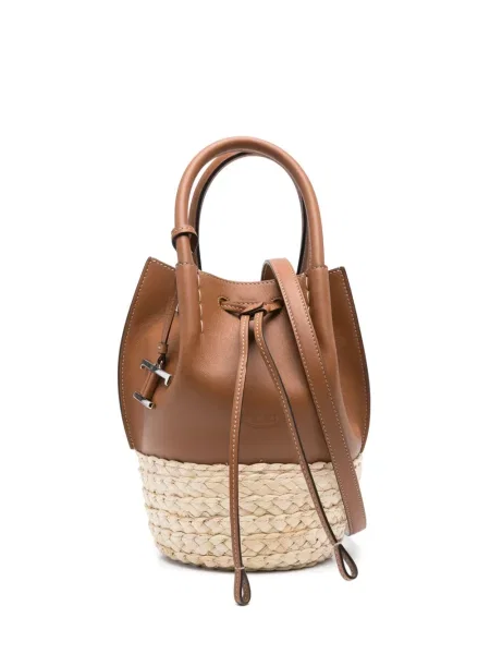 Geantă bucket Tod's maro
