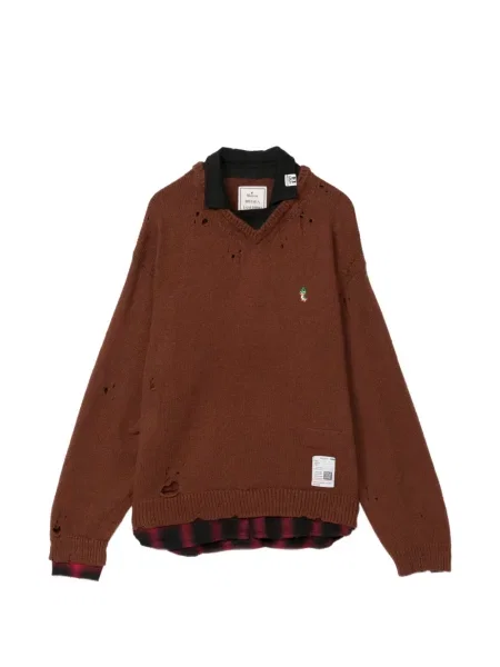 Gulerat pulover Maison Mihara Yasuhiro maro