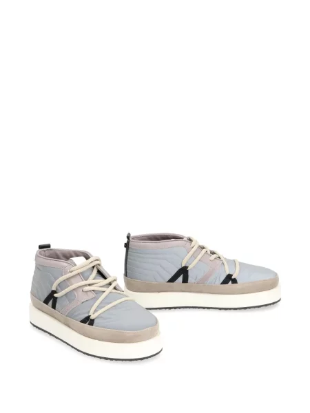 Sneakerși Volta din piele de căprioară gri