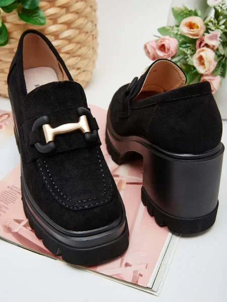 Mocasini Resti negru