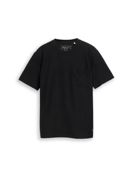TOM TAILOR DENIM Tricou negru