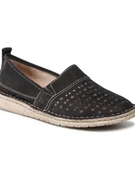 Poltopánky Josef Seibel čierna