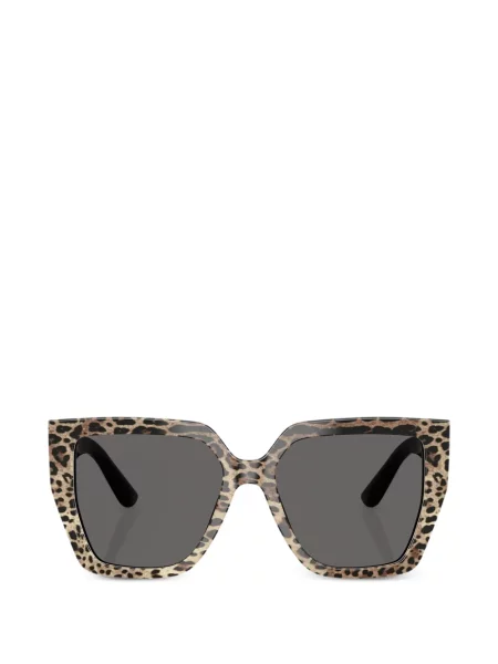 Ochelari de soare Dolce & Gabbana Eyewear cu model leopard
